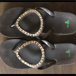 Sanuk Jeweled Sandals